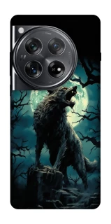 Чохол на OnePlus 12 Вовк під місяцем фото 1 з 1