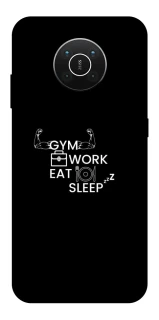 Чохол на Nokia X10 / X20 Gym v2 фото 1 з 1