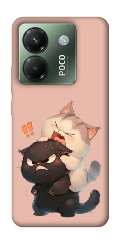 Чехол на Xiaomi Poco M7 pro 5G Сat and cat фото 1 Чехол на Xiaomi Poco M7 pro 5G Сat and cat фото 1 из 1