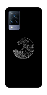 Чохол на Vivo V21 Black tsunami фото 1 Чохол на Vivo V21 Black tsunami фото 1 з 1