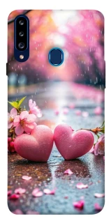 Чохол на Samsung Galaxy A20s Pink heart фото 1 з 1