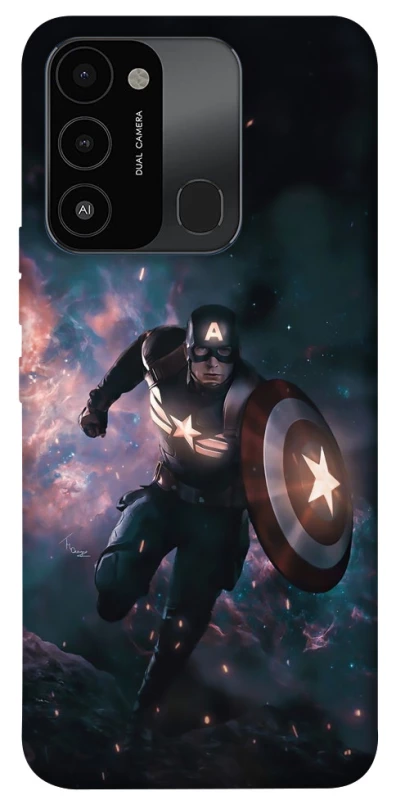 Чохол на TECNO Spark 8C Captain America фото 1 з 1