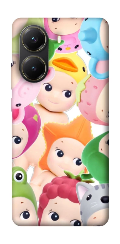 Чохол на Xiaomi Poco X7 Pro Fruit-Zoo Kaleidoscope фото 1 з 1