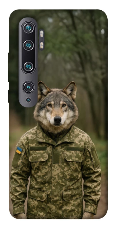 Чохол на Xiaomi Mi Note 10 / Note 10 Pro / Mi CC9 Pro Вовк захисник фото 1 з 1