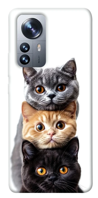 Чохол на Xiaomi 12 / 12X Гарні котики фото 1 з 1