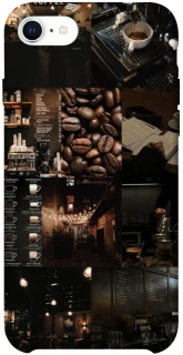 Чохол на Apple iPhone SE (2020) Coffee collage ver.1 фото 1 з 1