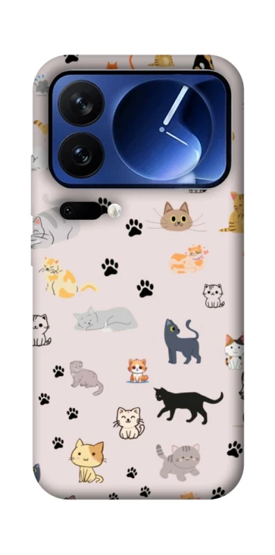 Чохол на Xiaomi 17 Pro Cat style ver.1 фото 1 з 1