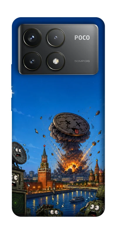 Чохол на Xiaomi Poco F6 Pro Moscow never sleeps ver.8 фото 1 з 1