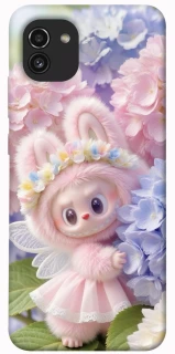 Чехол на Samsung Galaxy A03 Labubu & Flowers ver.1 фото 1 из 1
