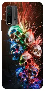 Чохол на Xiaomi Redmi 9T Skulls фото 1 з 1