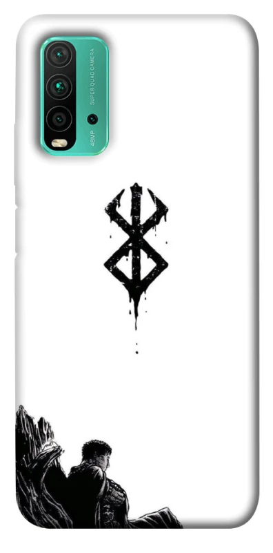 Чохол на Xiaomi Redmi Note 9 4G / Redmi 9 Power berserk white фото 1 з 1