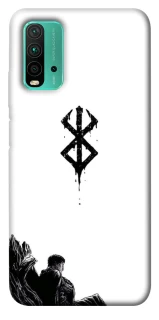 Чохол на Xiaomi Redmi Note 9 4G / Redmi 9 Power berserk white фото 1 з 1