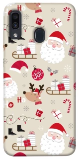 Чохол на Samsung Galaxy A20 / A30 Новорічний v1 фото 1 з 1