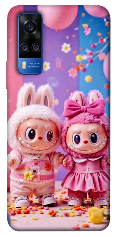 Чохол на Vivo Y51a Labubu twins ver.2 фото 1 з 1