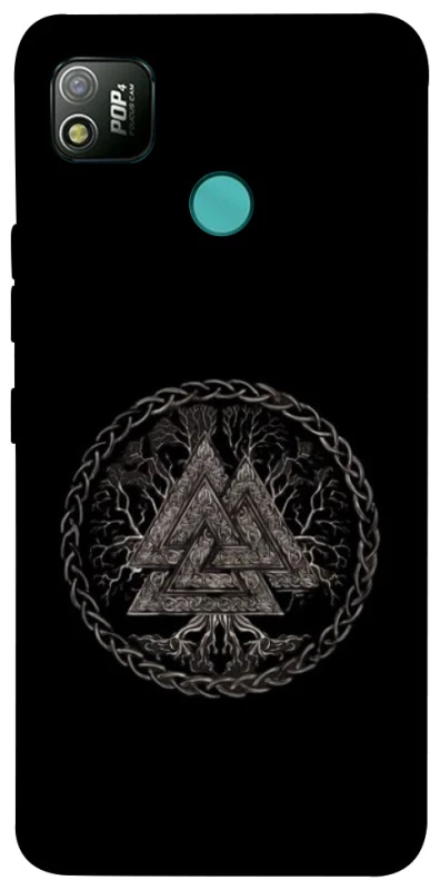 Чохол на TECNO POP 4 Валькнут v3 фото 1 з 1