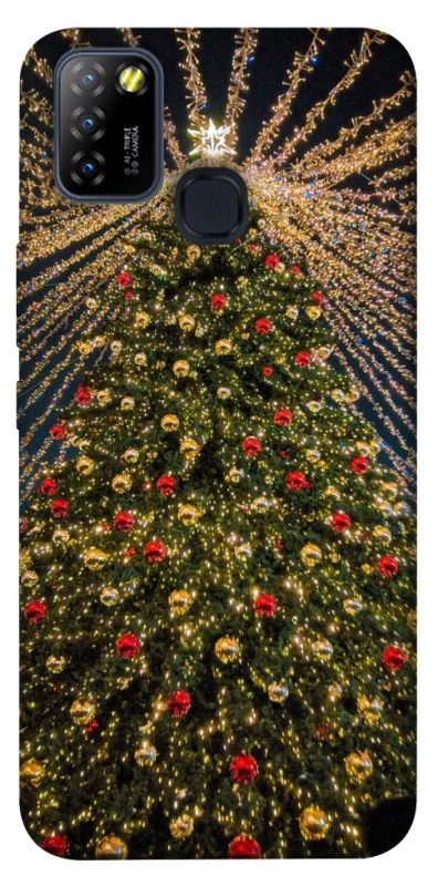 Чохол на Infinix Hot 10 Lite Новорічний v25 фото 1 з 1