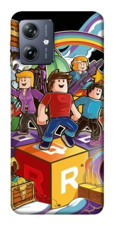 Чохол на Motorola Moto G54 Roblox family фото 1 Чохол на Motorola Moto G54 Roblox family фото 1 з 1