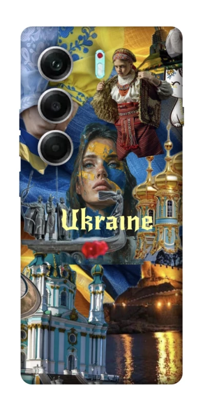 Чехол на Tecno Camon 40 Pro Ukraine style ver.3 фото 1 из 1