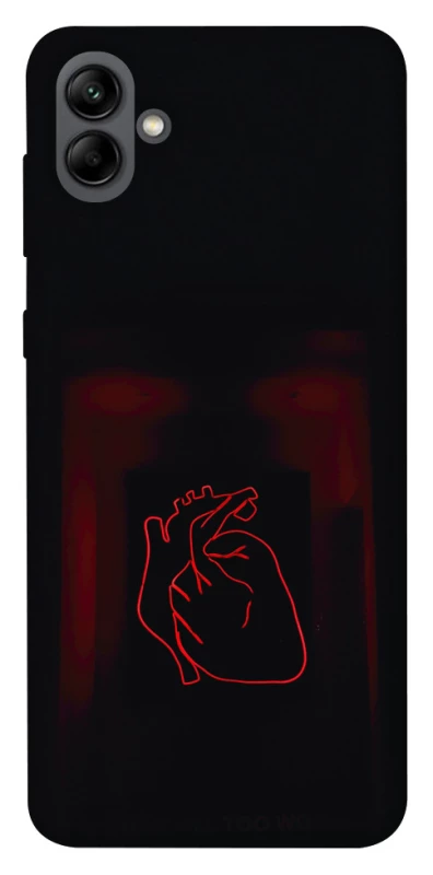Чехол на Samsung Galaxy A04 Красное сердце фото 1 из 1