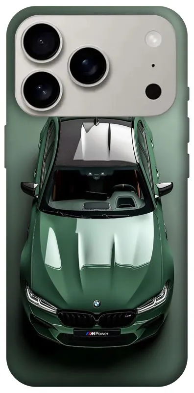 Чехол на Apple iPhone 18 Pro BMW green фото 1 из 2
