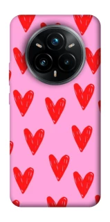 Чохол на Realme 14 Pro+ Red hearts 2 фото 1 з 1