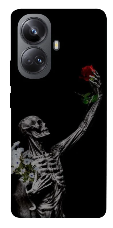Чехол на Realme 10 Pro+ Skeleton vs Rose фото 1 из 1
