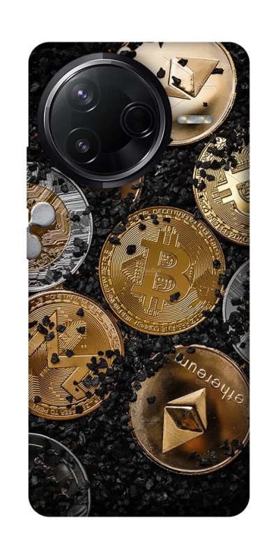 Чохол на Infinix Note 50 Pro Many coins v2 фото 1 з 1