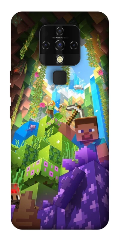 Чохол на TECNO Camon 16 SE Minecraft forever фото 1 з 1