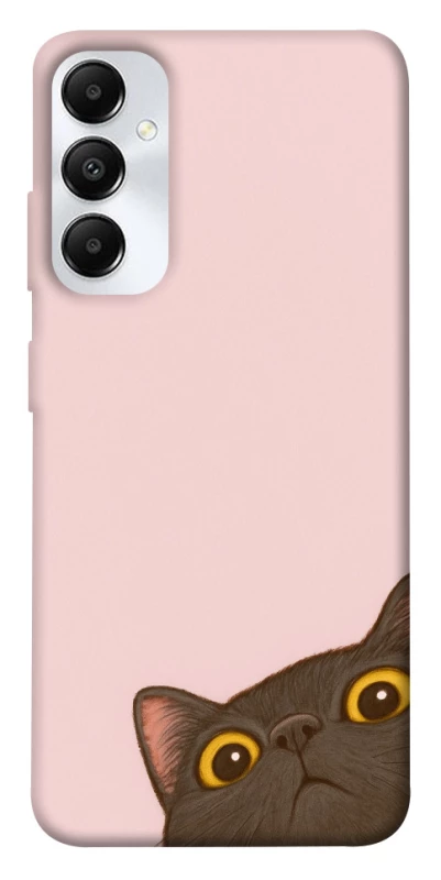 Чохол на Samsung Galaxy A05s Peeping cat фото 1 з 1