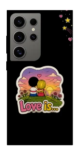 Чехол на Samsung Galaxy S24 Ultra Love is ver.5 фото 1 из 1