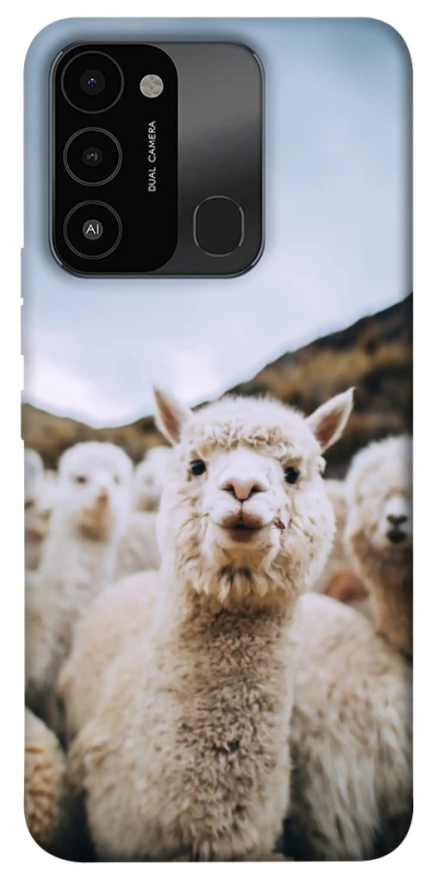 Чохол на TECNO Spark 8C Лама фото 1 з 1