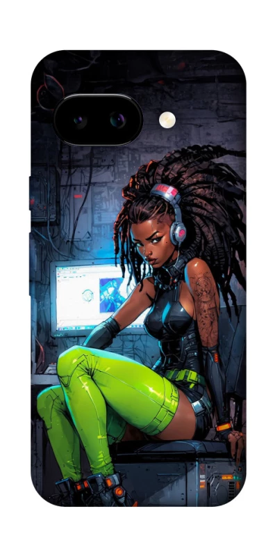 Чехол на Google Pixel 9a Cyber girl фото 1 Чехол на Google Pixel 9a Cyber girl фото 1 из 1