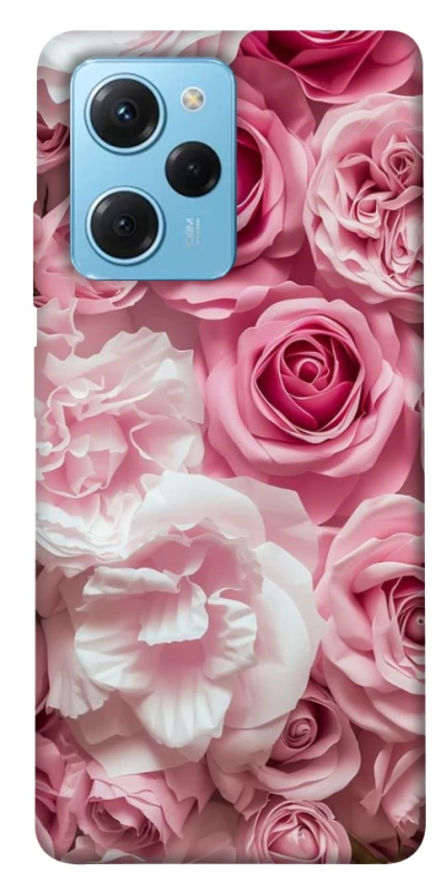 Чохол на Xiaomi Poco X5 Pro 5G Рожеві Квіти фото 1 з 1