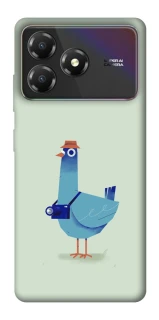 Чохол на ZTE Blade A36 Голуб-детектив фото 1 з 1