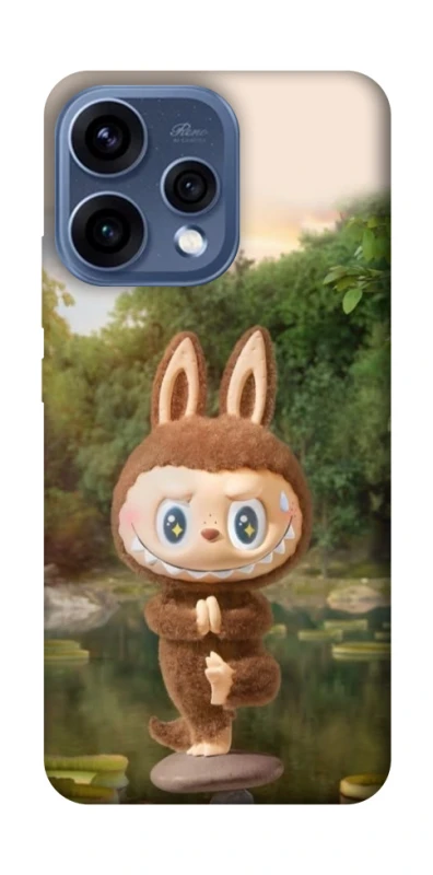 Чохол на Oppo Reno 15 Labubu Yoga фото 1 з 2
