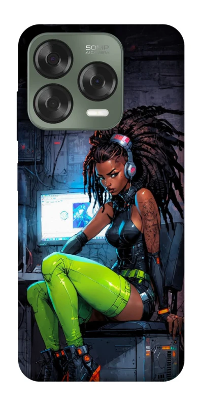 Чохол на ZTE Nubia V70 Design Cyber girl фото 1 з 1