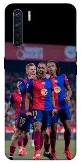 Чохол на Oppo A91 FC Barcelona team фото 1 з 1