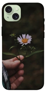 Чехол на Apple iPhone 15 Plus (6.7") Ромашка v4 фото 1 из 1