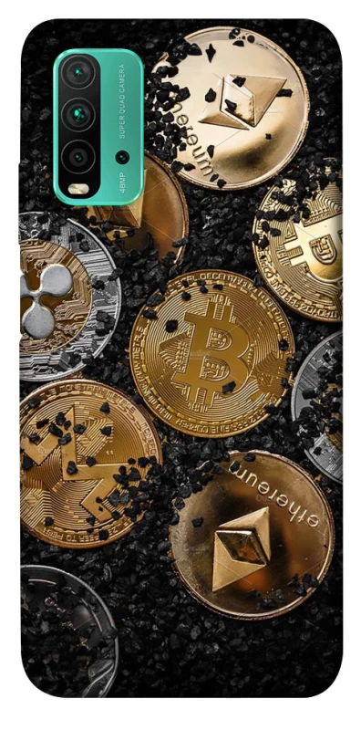 Чохол на Xiaomi Redmi Note 9 4G / Redmi 9 Power Many coins v2 фото 1 з 1