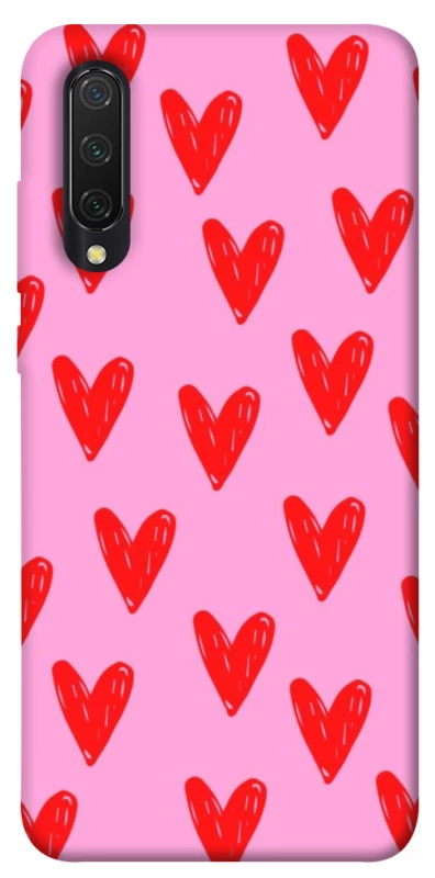 Чохол на Xiaomi Mi CC9 / Mi 9 Lite Red hearts 2 фото 1 з 1