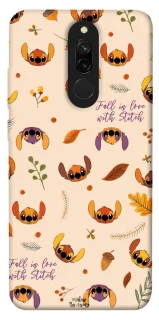 Чехол на Xiaomi Redmi 8 Fall in love with Stitch фото 1 из 1