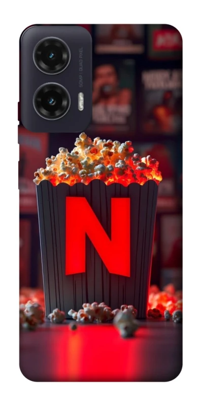 Чехол на Motorola Moto G35 Netflix and popcorn фото 1 из 1