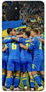 Чехол на Samsung Galaxy Note 10 Lite (A81) Сборная Украины v3 фото 1 из 1
