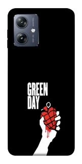 Чохол на Motorola Moto G54 Green Day logo фото 1 Чохол на Motorola Moto G54 Green Day logo фото 1 з 1