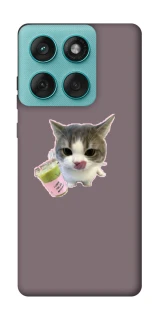 Чехол на Motorola Edge 60 Fusion cat matcha фото 1 из 1