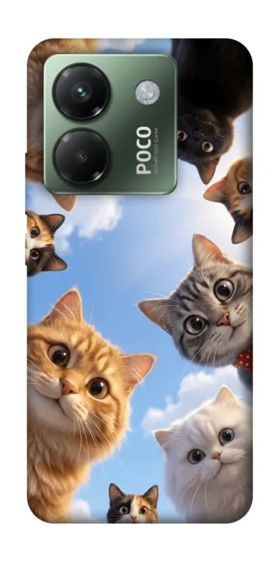 Чохол на Xiaomi Poco M7 pro 5G Cats фото 1 з 1