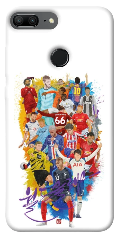 Чохол на Huawei Honor 9 Lite Football Abstract v2 фото 1 з 1