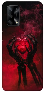 Чехол на Oppo A74 4G Heart in the hands of a skeleton фото 1 из 1