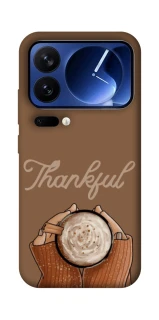 Чохол на Xiaomi 17 Pro Thankful coffee фото 1 з 1