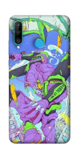 Чохол на Huawei P30 lite Євангеліон v2 фото 1 з 1